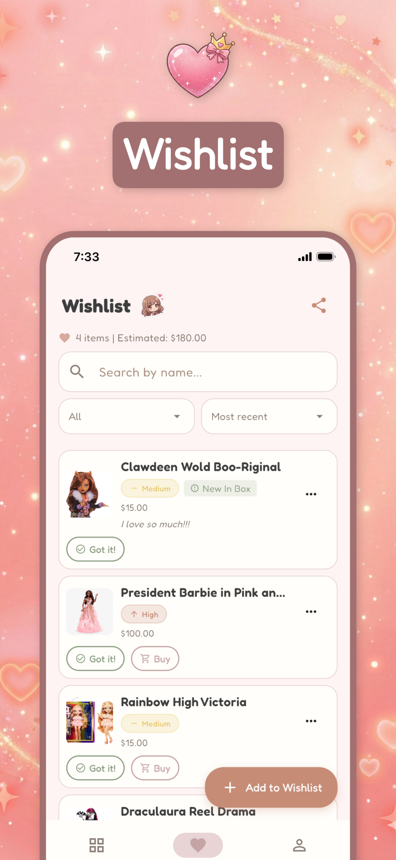 My Doll Collection Screenshot 3