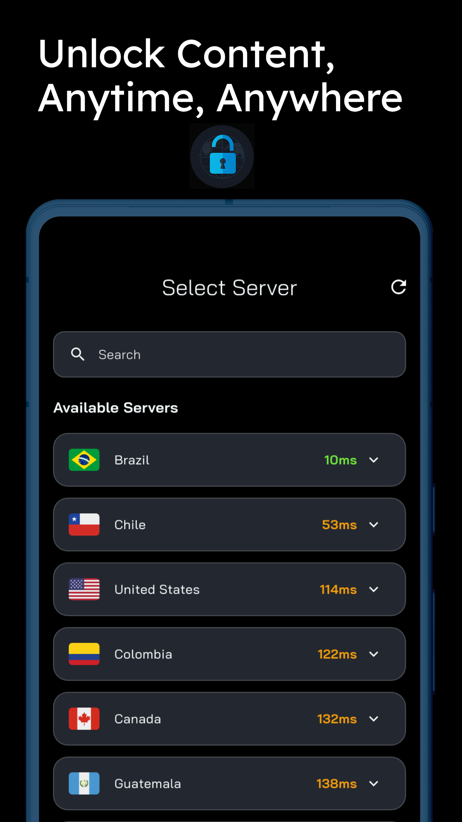 Speed VPN Mobile Screenshot 3
